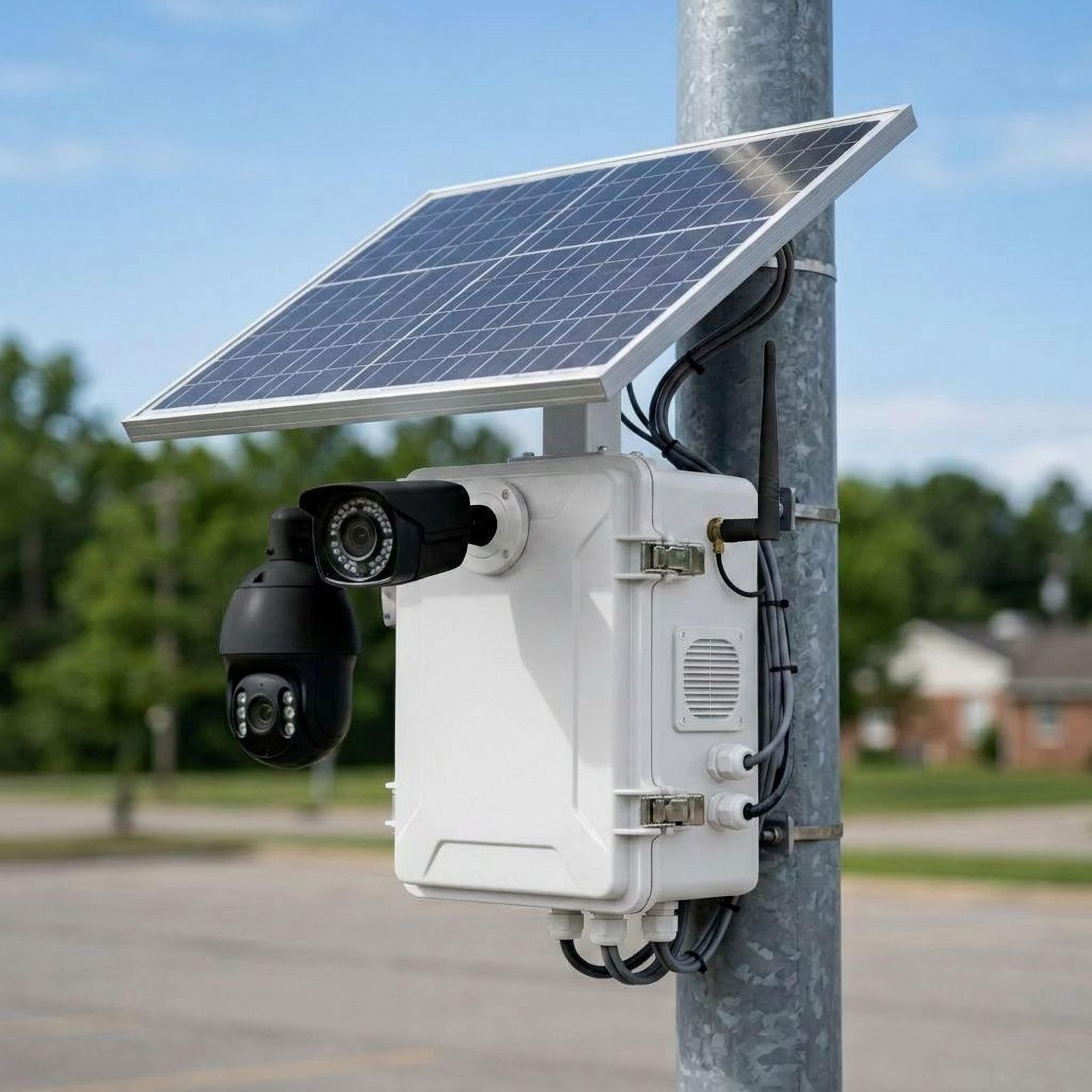 SentryCam AI — AI-Powered Security Towers, Pole-Mounted Cameras ...